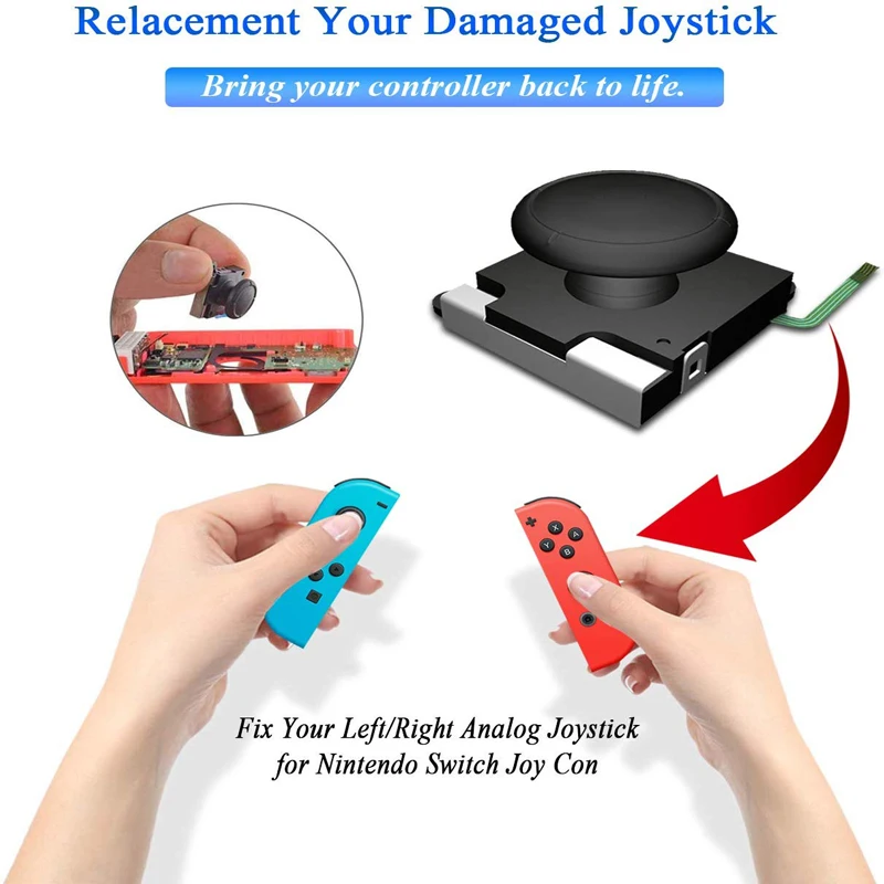 Запасной 3D Джойстик 12 в 1 для Nintendo _ Switch joycon сменный джойстик Switch|Запасные части| |