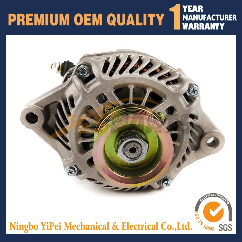 Генератор Reman Hitachi для Nissan 200SX Base SE Sentra GXE XE Base L4 1.6L