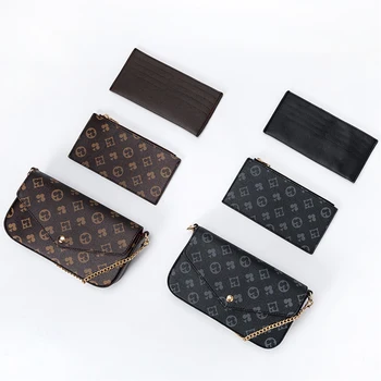 

Luxury Small Square Bag New Fashion Envelope Bag Messenger Bag Presbyopic Three-Piece Female Bag Chain Mahjong Bag women bag