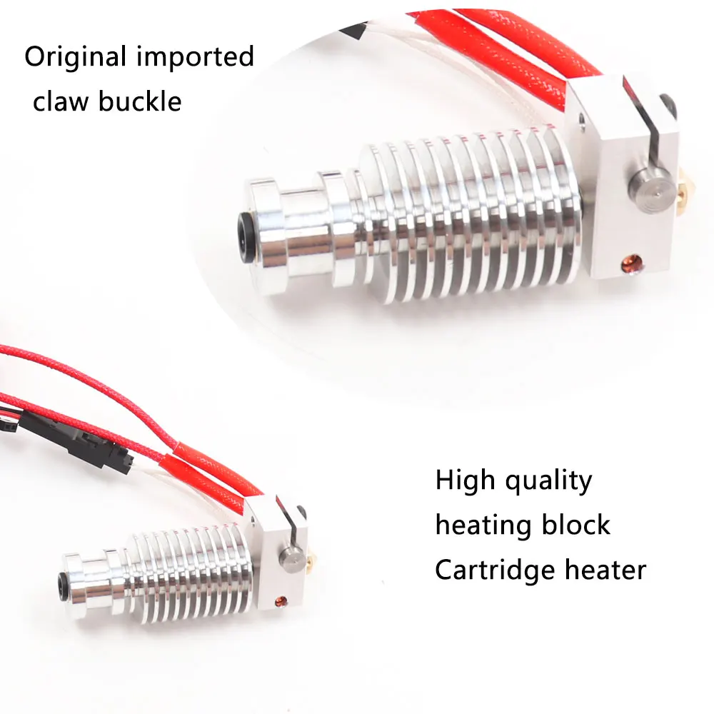 Cloned E3D V6 предварительно собранный hotend для BLV MGN Cube 3d принтер с 1 2 м длиной 24 в 40 Вт