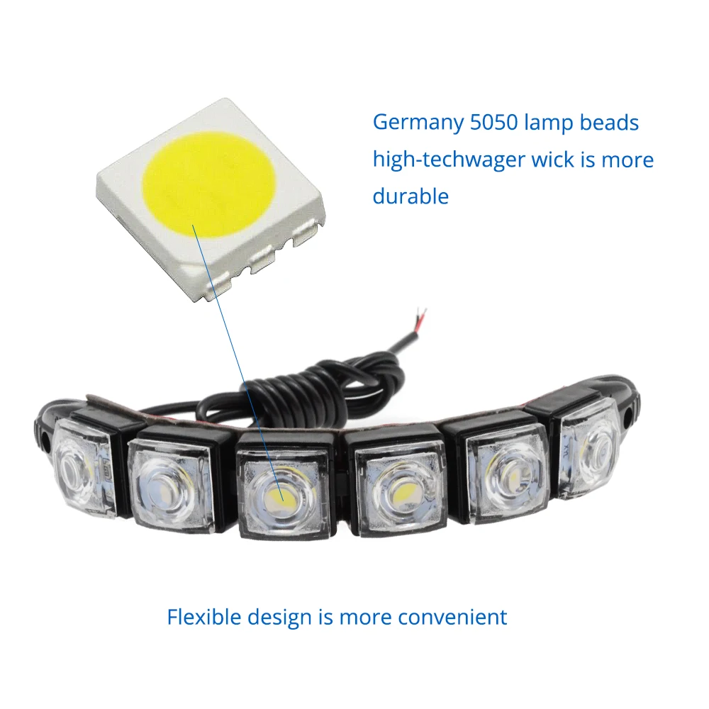 Flexible Fog Lights For Car