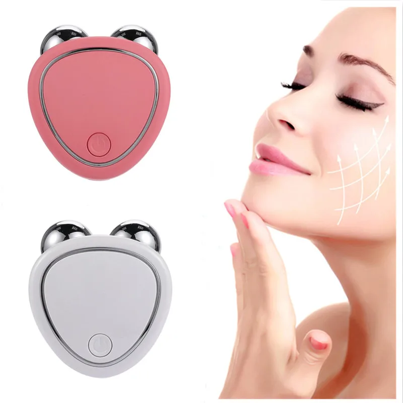 

1Pcs Portable Microcurrent Facial Roller Massager Face Lifting Anti-Wrinkle Skin Care Roller Facial Beauty Anti-wrinkle Tool
