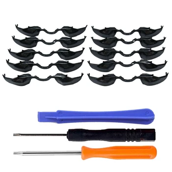 

10PCS LB RB Bumpers Triggers Buttons with T8 T6 Screwdrivers Replacement for One Elite Controller