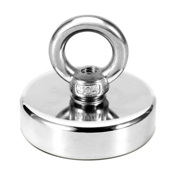 

Salvage Magnet Strong Powerful Round Magnet Hook Rescue Magnet Fishing Tool Equipment Hold Magnetic Materials
