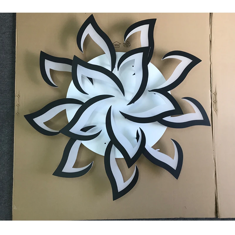 Приложение RC современный светодиодный потолочная люстра светильники Освещение