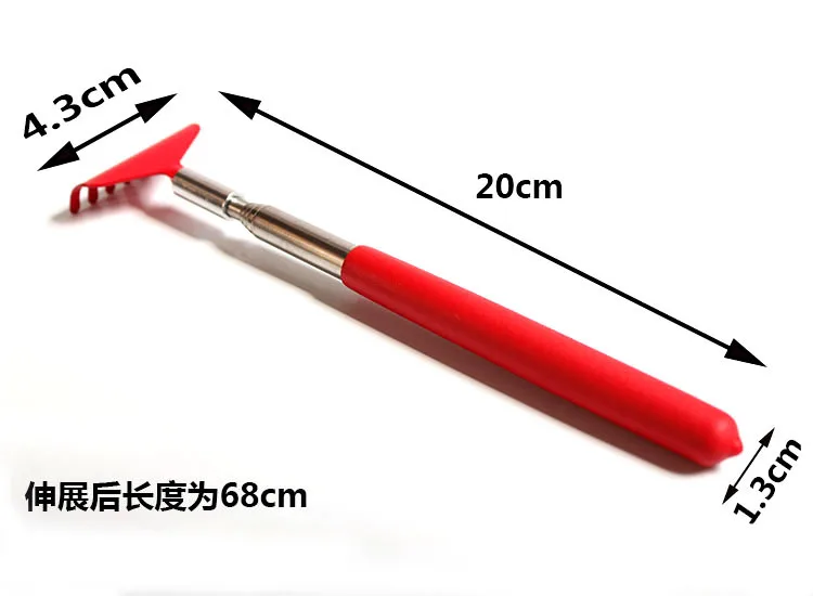 Скребок для спины, телескопический скребок для царапин, массажный комплект, скребок для спины, выдвижной, телескопический, зуд, товары для здоровья, Hackle