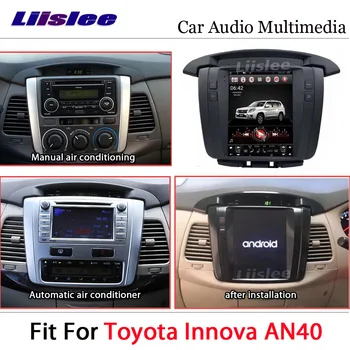 

Android Tesla vertical For Toyota Innova AN40 2004~2015 Stereo Radio Car Carplay GPS Map Navigation System Multimedia Player