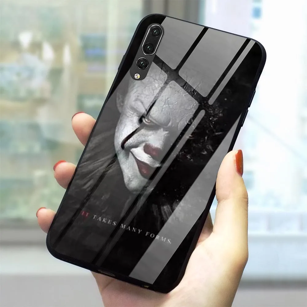 Чехол для телефона Pennywise The Clown Horror glass для huawei Y6 mate 20 Lite Honor 9 10 Lite 7A P10 P20 P30 PRO P Smart