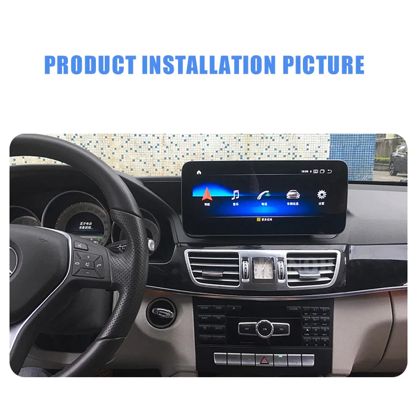 Дисплей Kanor 10 25 дюймов 4 + 64 ГБ Android 0 для Mercedes Benz E Class W212 E200 E230 E260 E300 S212 2009 2015