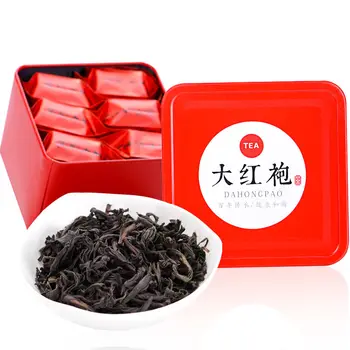 

2020 Wuyishan Daradpao Big Red Pouch Oolong Tea Luzhou Flavor Cinnamon Tea for Cellulite and Promote Digestion Exquisite Canned