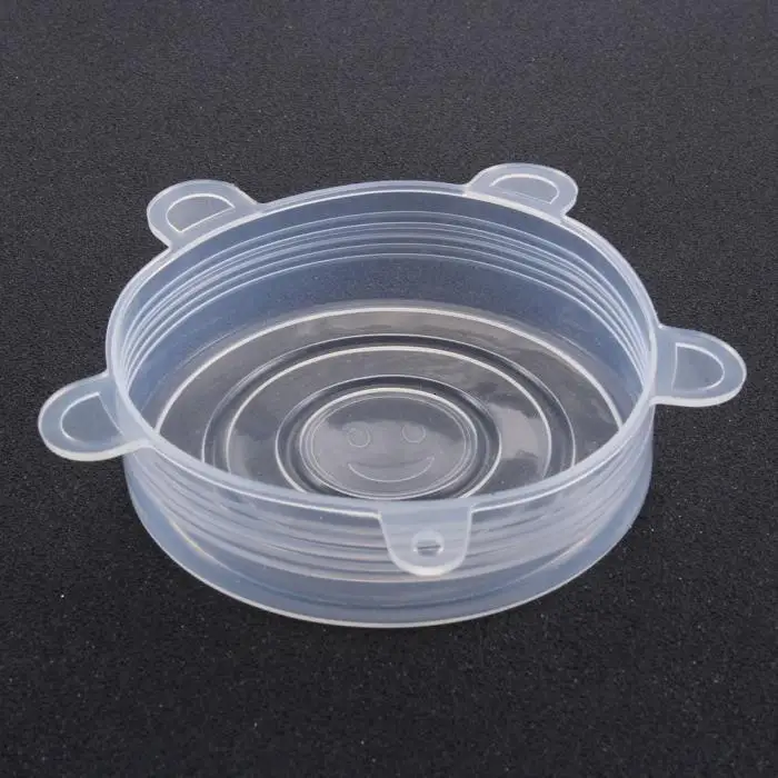 New Reusable Silicone Food Cover Bowl Covers Wrap Food Fresh-keeping Extensive Household Kitchen