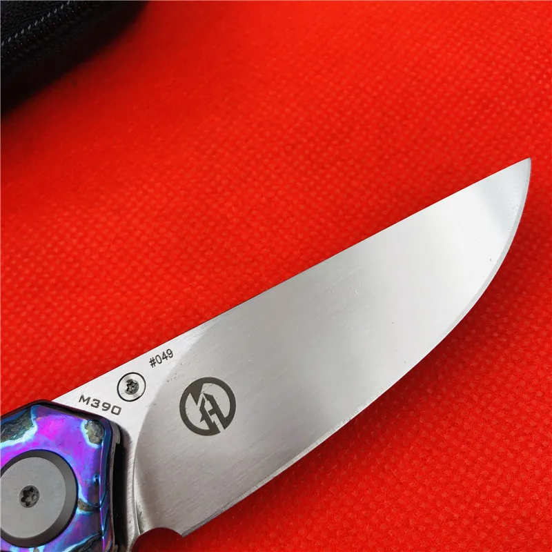 Maxace samurai original folding knife G10 handle K110 steel sand light small folding knife outdoor camping fishing tool