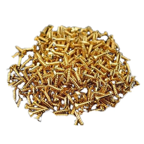 

30pcs New Gold Pickguard Screws For Strat/Tele Electric Guitar Bass