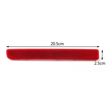 

2pcs Car Bumper Reflector Rear Light Kit For Range Rover Sport 2010-2013 XFF500030 XFF500020 20.5*2.5cm Car Lights