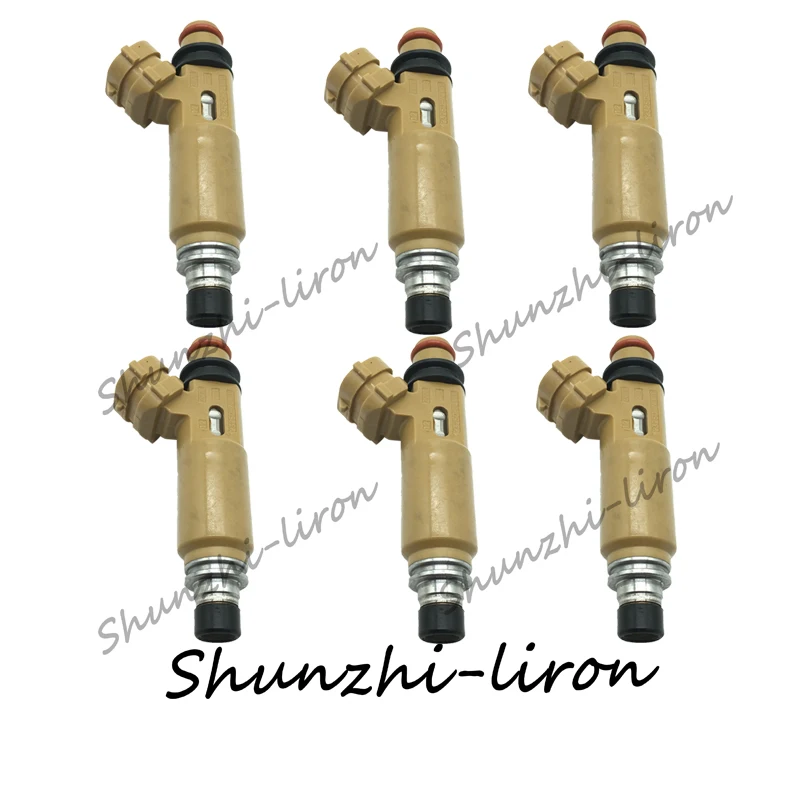 6 шт. Топливные форсунки для TOYOTA Avensis 2.0L 3S-FE 1997 RAV4 2.0L 3S-FE 1997 23250-74170 23209-74170 2325074170 2320974170