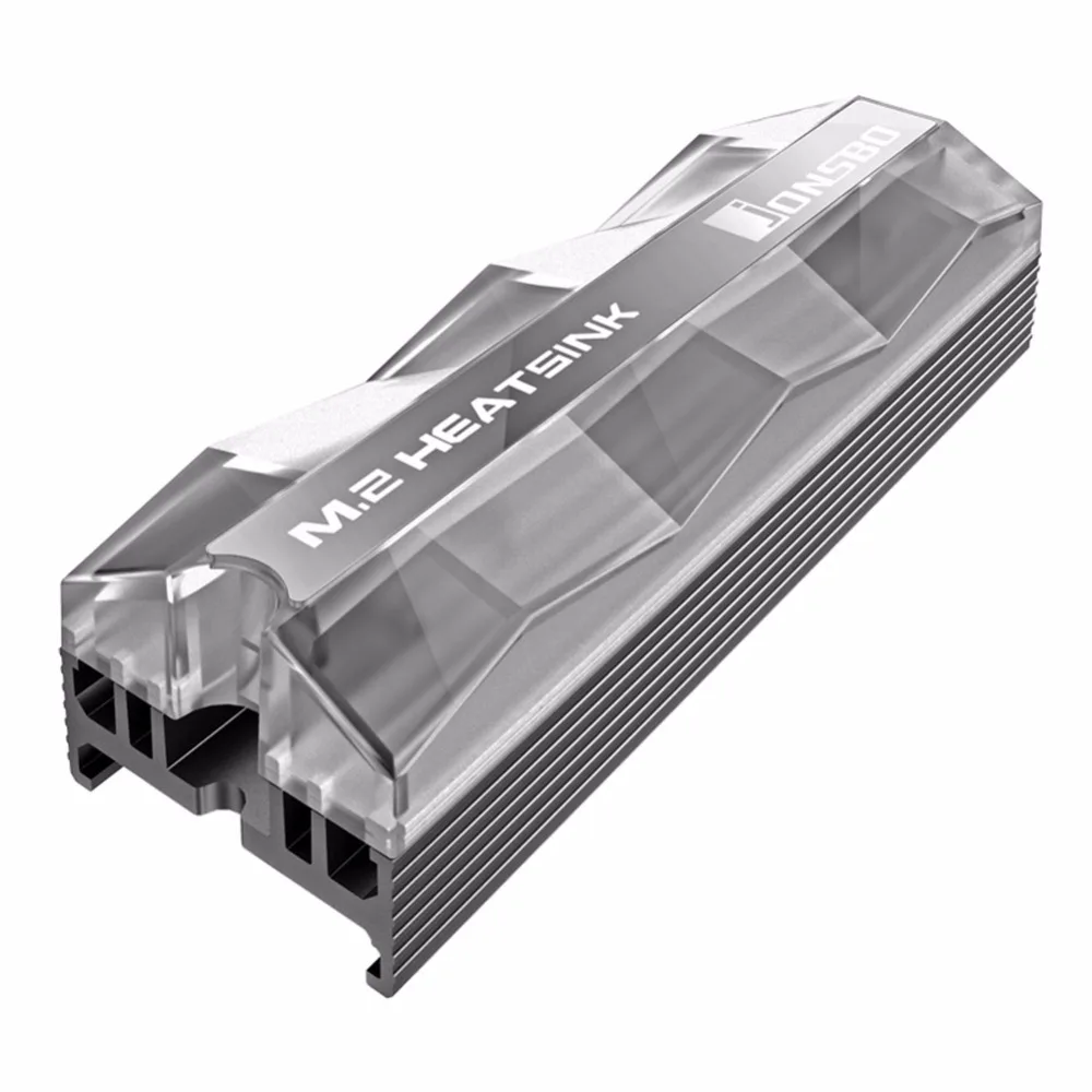 Jonsbo M.2 радиатор SSD M.2-2 кулер с подсветкой 5V 3Pin PC охлаждающая подставка Запчасти для NGFF NVME PCIE M.2 2280 твердотельный накопитель на жестком диске радиатора