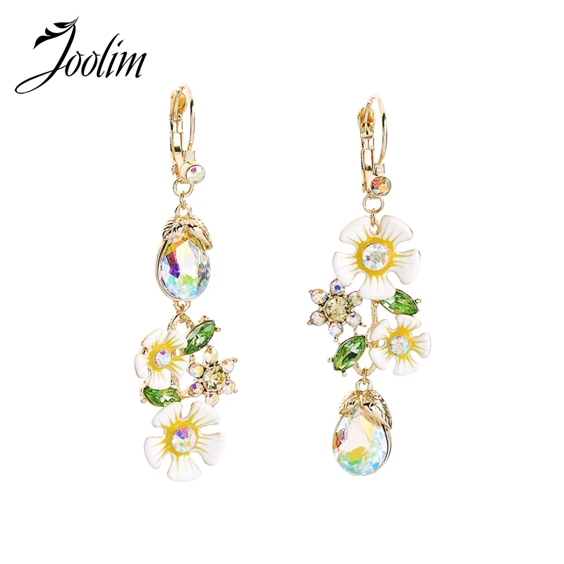 

JOOLIM Romantic Flower Drop Earring Fresh Dangle Earring