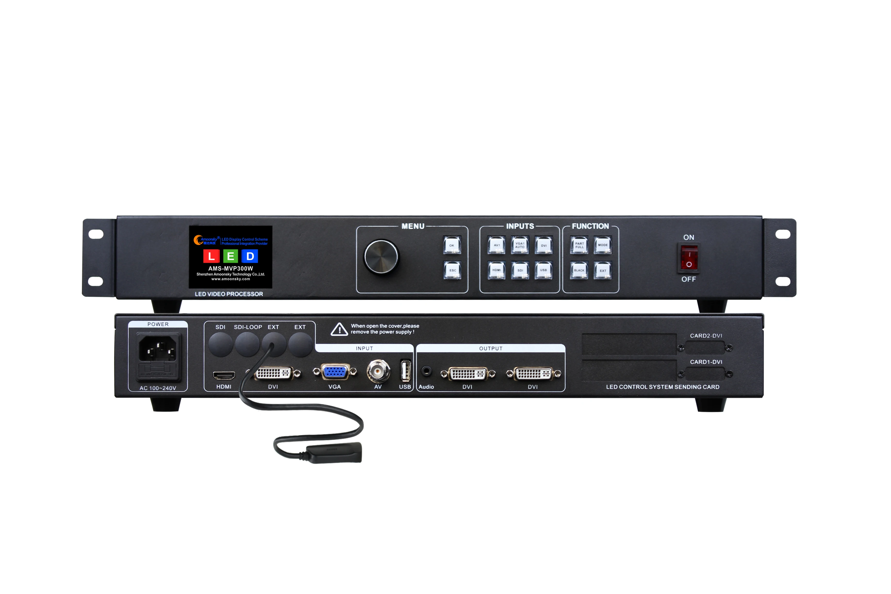 Meeting room screen WIFI processor MVP300W like novastar vs1 led video processor compatiable with msd300 & ts802 sending card