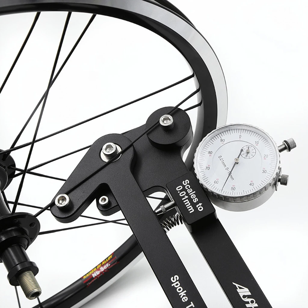 Bike Bicycle Cycling Spoke Tension Meter Measurement Tool Tester 