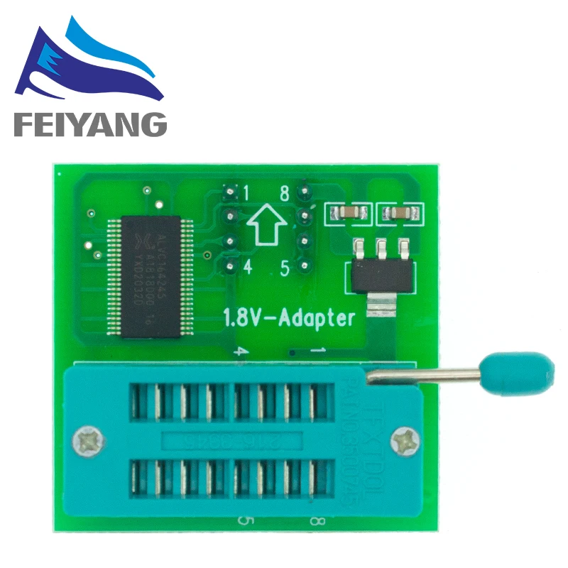 Адаптер 1 8 в для Iphone или материнской платы SPI Flash SOP8 DIP8 W25 MX25 программистов TL866CS TL866A