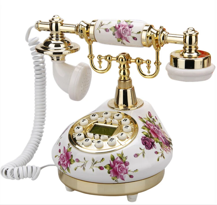 White telephone