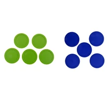 10 шт. Сменные воздушные хоккейные настольные шайбы для 62 мм/2,44 ''воздушные хоккейные столы