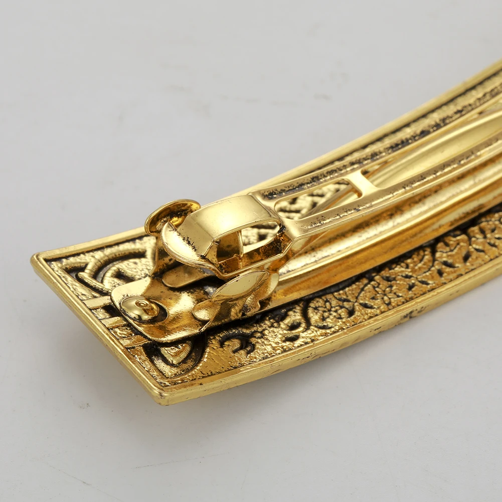 My Shape Hair Clips Sunflower Celtics Knot Tree Of Life Zinc Alloy Hairpins Headdress Silver Color Jewelry Hair-Holder Gift