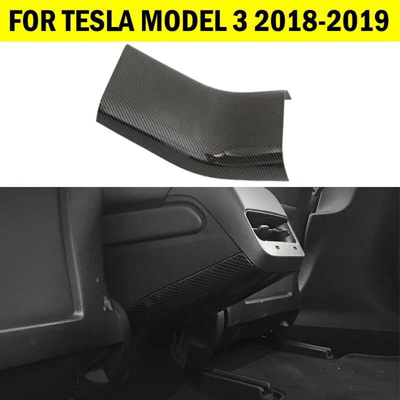 Автомобильная задняя анти-Грязная Накладка для Tesla модель 3-19 декоративная рамка