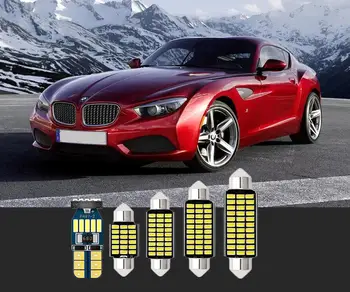 

6pcs For BMW interior lights T10&36 328xi 330i 335d 335i 335is 428i 435i 520d 520i 528i 525i 530i X1 X2 X3 X4 X5 X6