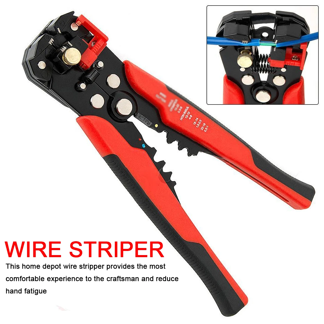 

Automatic Wire Stripper Multi-function Terminal Manual Crimp Hardware Tools Stripping Crimping