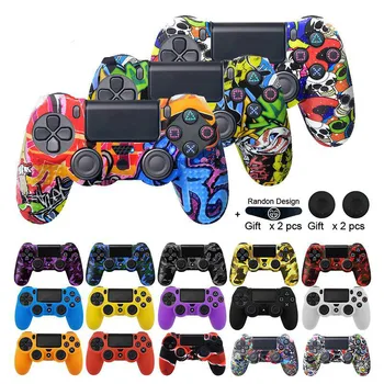 

For SONY Playstation 4 PS4 Controller Protection Case Soft Silicone Gel Rubber Skin Cover For PS4 Pro Slim Gamepad Joystick
