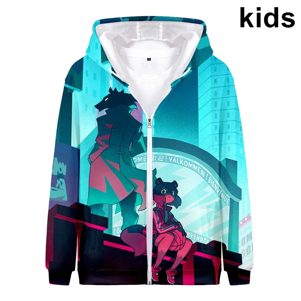 

2 To 14 Years Kids Hoodies Anime BNA 3D Printed Hoodie Sweatshirt Boys Girls Harajuku Outerwear Jacket Coat Children Clothes