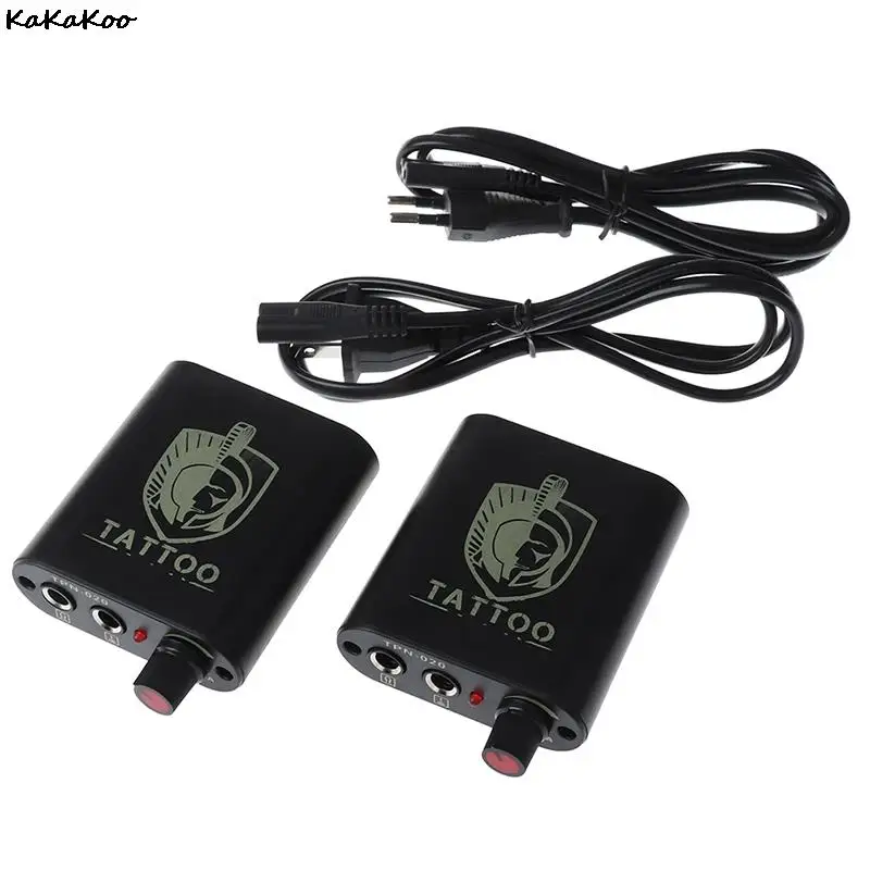 Tattoo Power Supply Mini Tattoo Power Supply 1pcs Professional Black/Red/Blue Power Supply For Tattoo Rotary Machine Gun Tool