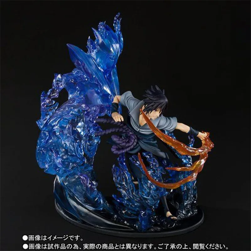 Аниме Na ПВХ экшн-фигурка Zero Fire Sasuke Susanoo Коллекционная модель игрушечная фигурка