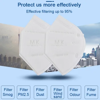 

20pcs Masks Dustproof Anti-Smog Disposable Protective Mask Dustproof for Dust Protection-Protective Masks