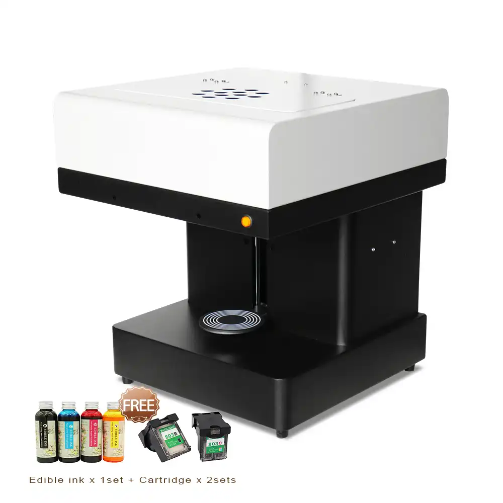 طابعة قهوة أوتوماتيكية كوب واحد ماكينة طباعة نافثة للحبر Selfie Latte لحلوى الكابتشينو والبسكويت والشوكولاتة الطابعات - AliExpress