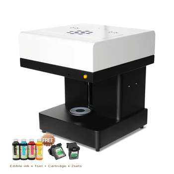 Online Automatische Kaffee Drucker Eine Tasse Selfie Latte Inkjet Druck Maschine Für Cappuccino Kekse Schokolade Latte Kuchen Kunst Lebensmittel