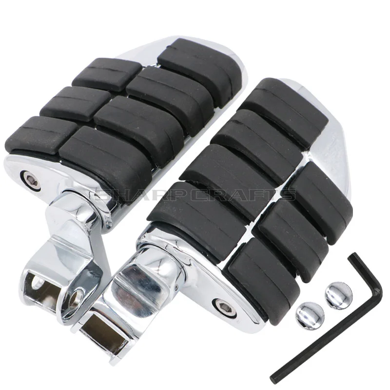 Подножки для мотоциклиста для Honda GoldWing GL1500 88-00 Shadow 1100 ACE Tourer 97-03 Valkyrie 97-04 - Цвет: B