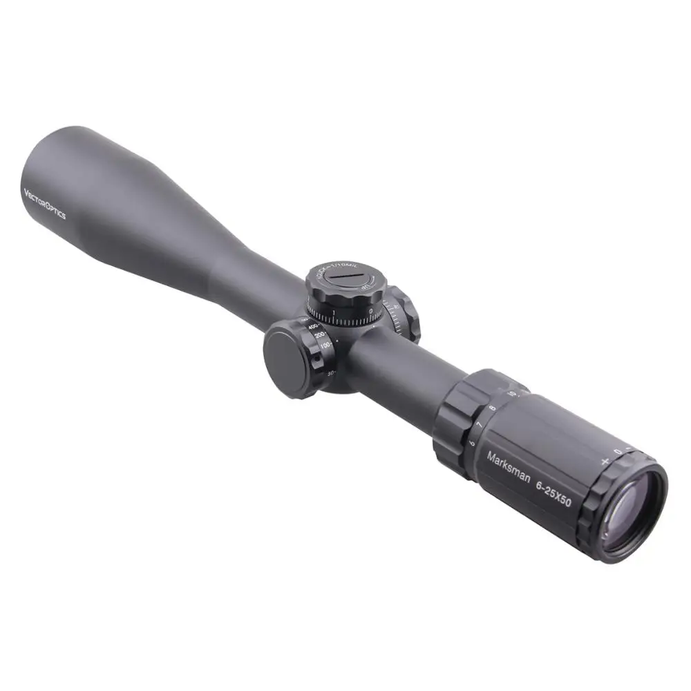 Векторная оптика Marksman 6 25x50 Тактическая Винтовка прицел MPT1 сетка низкая башня 1/10