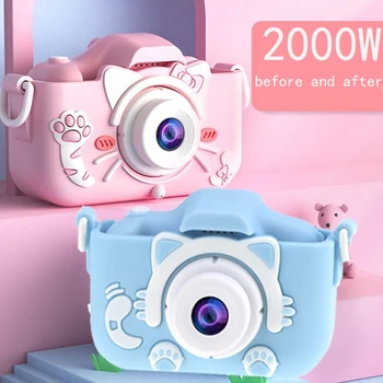 

SHELI Children's Camera Toy Cute Camera Rechargeable Digital Camera Mini Screen Baby Toy Educational Toys Outdoor Baby
