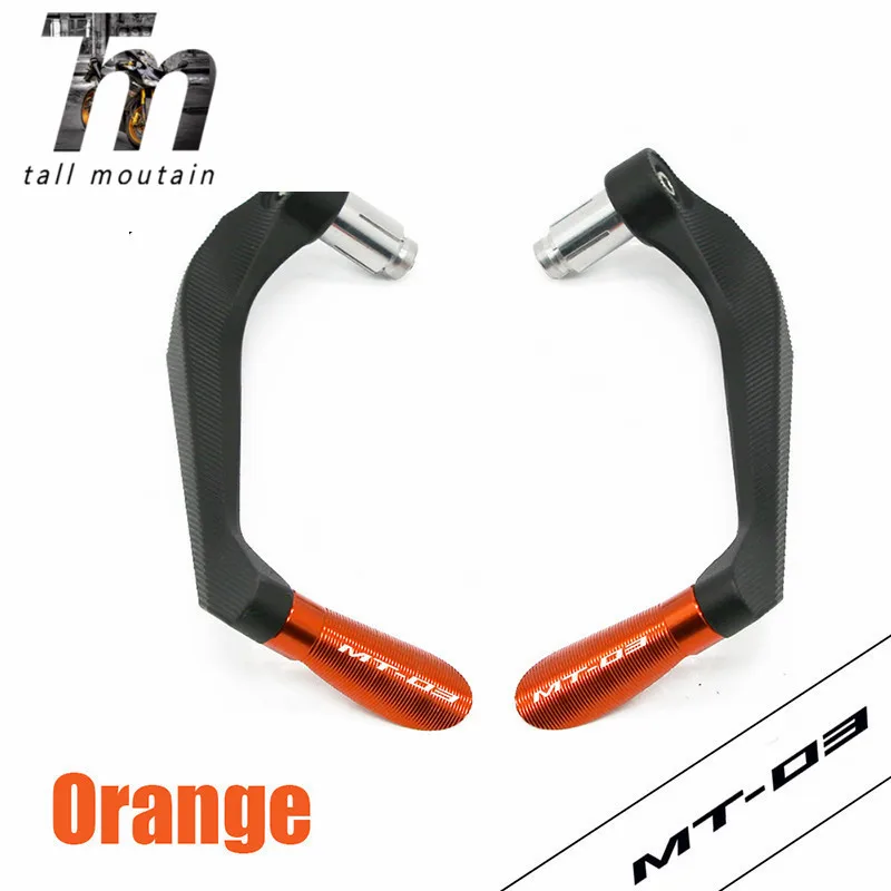 

Motorcycle Parts Universal Handlebar Grips Handle Bar Brake Clutch Levers Guard Protector For YAMAHA MT-03 MT03 MT 03 7/8"22mm