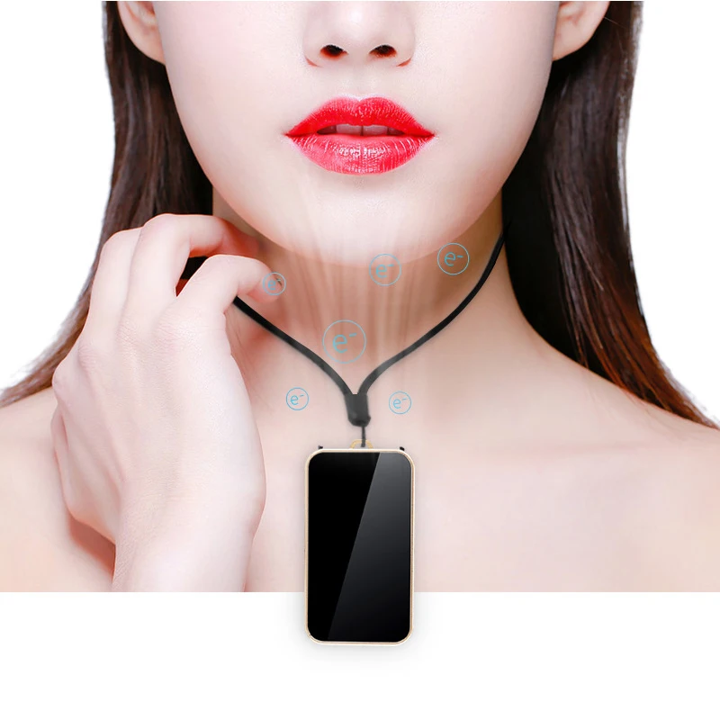 

Necklace Air Purifier Fashion Personal Wearable Purifiers Portable USB Air Cleaner Freshener Negative Ion Generator Ionizer Car