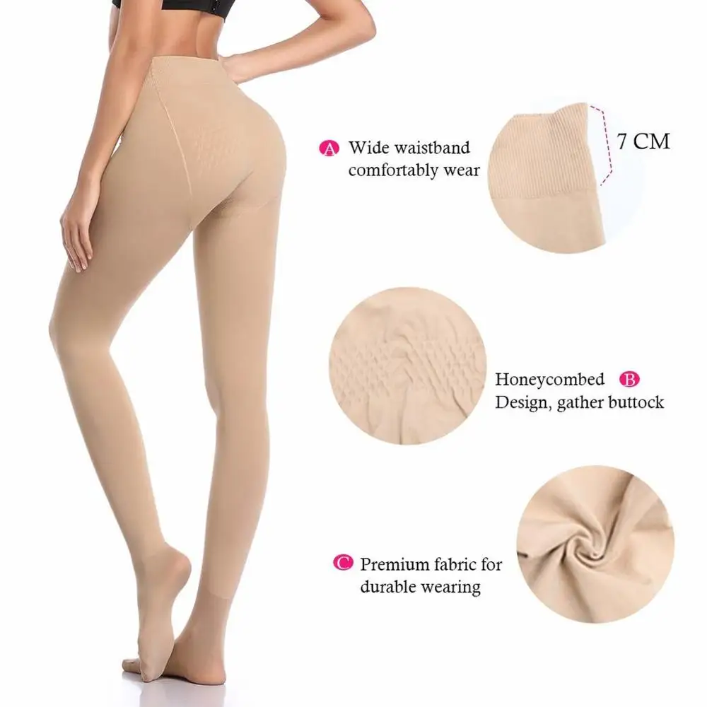 Joyshaper Плотные чулки сексуальные Непрозрачные Колготки зимние теплые колготки