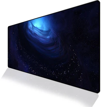 

900*400*3mm XL Large Gaming Computer Custom Anti-slip Mouse Pad Space Cushion Laptop Desk Mats Lockedge Mousepad tapis de souris