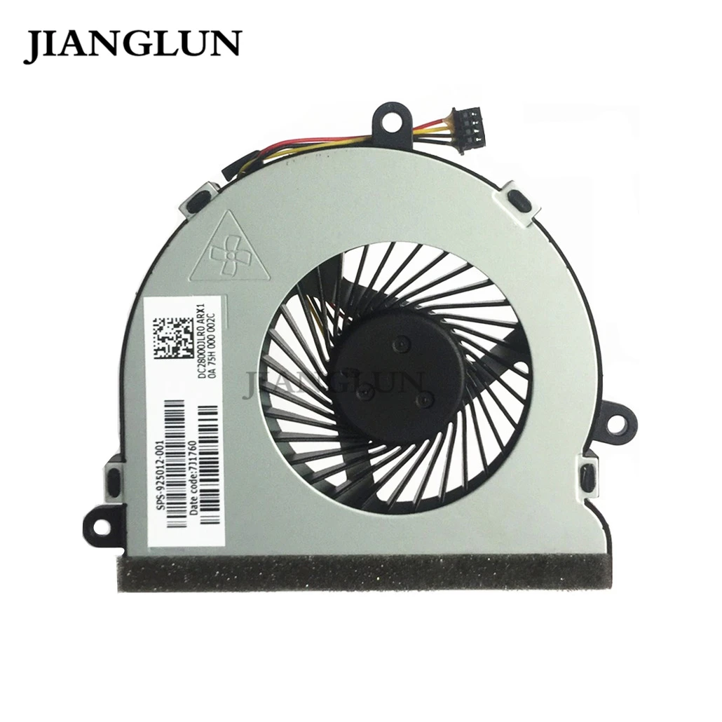 Вентилятор ЦП JIANGLUN для HP 15 BW Series 925012 001|Охлаждающие подставки ноутбуков| |