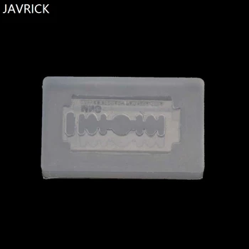 

DIY Razor Blade Shape Earrings Pendant Resin Silicone Mold Jewelry Making Tools