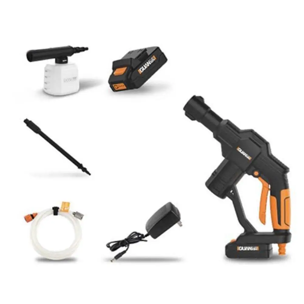  Car Washing Water Gun portable lithium battery wireless spray gun rechargeable car washing machine 