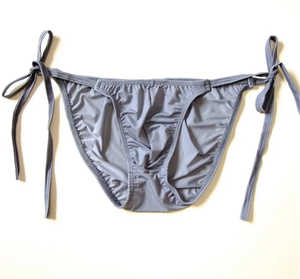 

Strappy Gay Underwear Pouch Funny Underwear Male U Convex Sexy Underwear Big Men Smooth Ice Silk Men 39 S Underwear