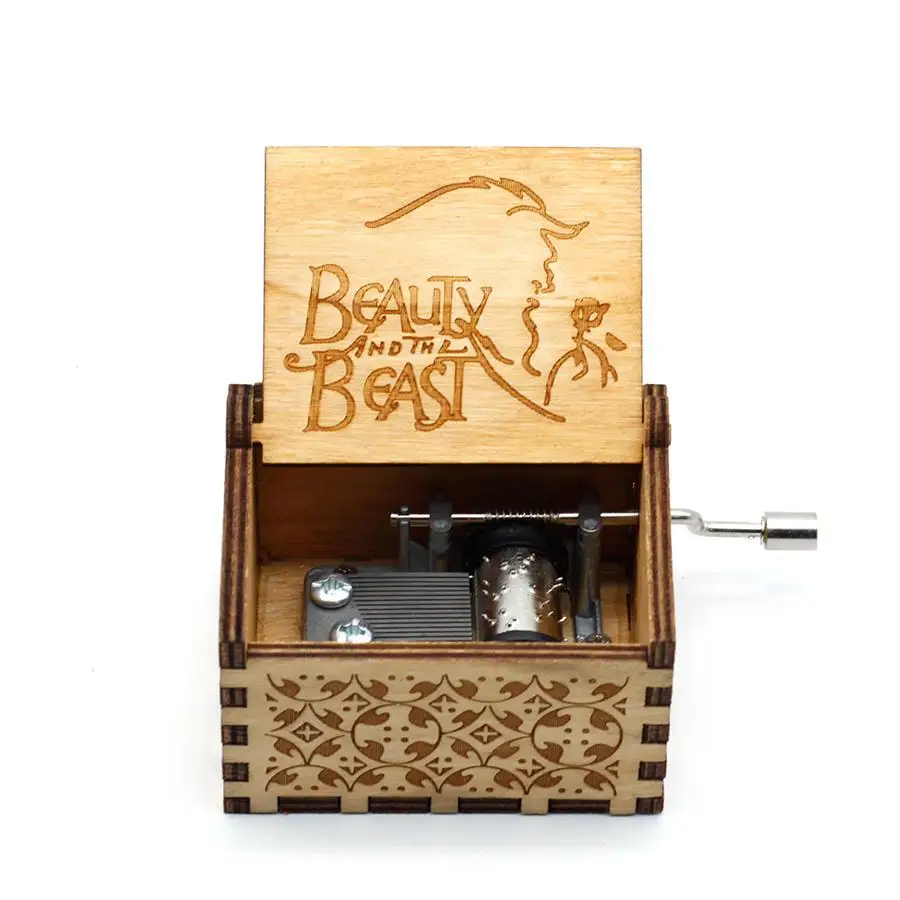 Hand-cranked music box Dragon Ball theme various theme music box children's toy gift new year gift music box