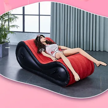 BDSM Inflatable Sex Sofa Bed Sexual Position Pad Adults Toys Sex Furnitures for Couples Women Men Cushions Chair Erotic Pillow 5